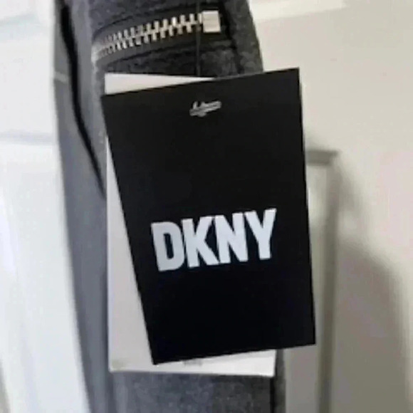 NEW DKNY Gray Ponte Flare Leg Dress‎ Pants Women’s Sz 8 NWT - Picture 14 of 14